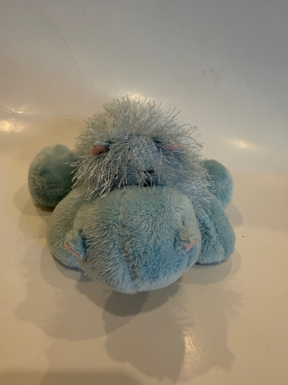 Webkinz Ganz Plush Seafoam Blue Hippo Toy No Code